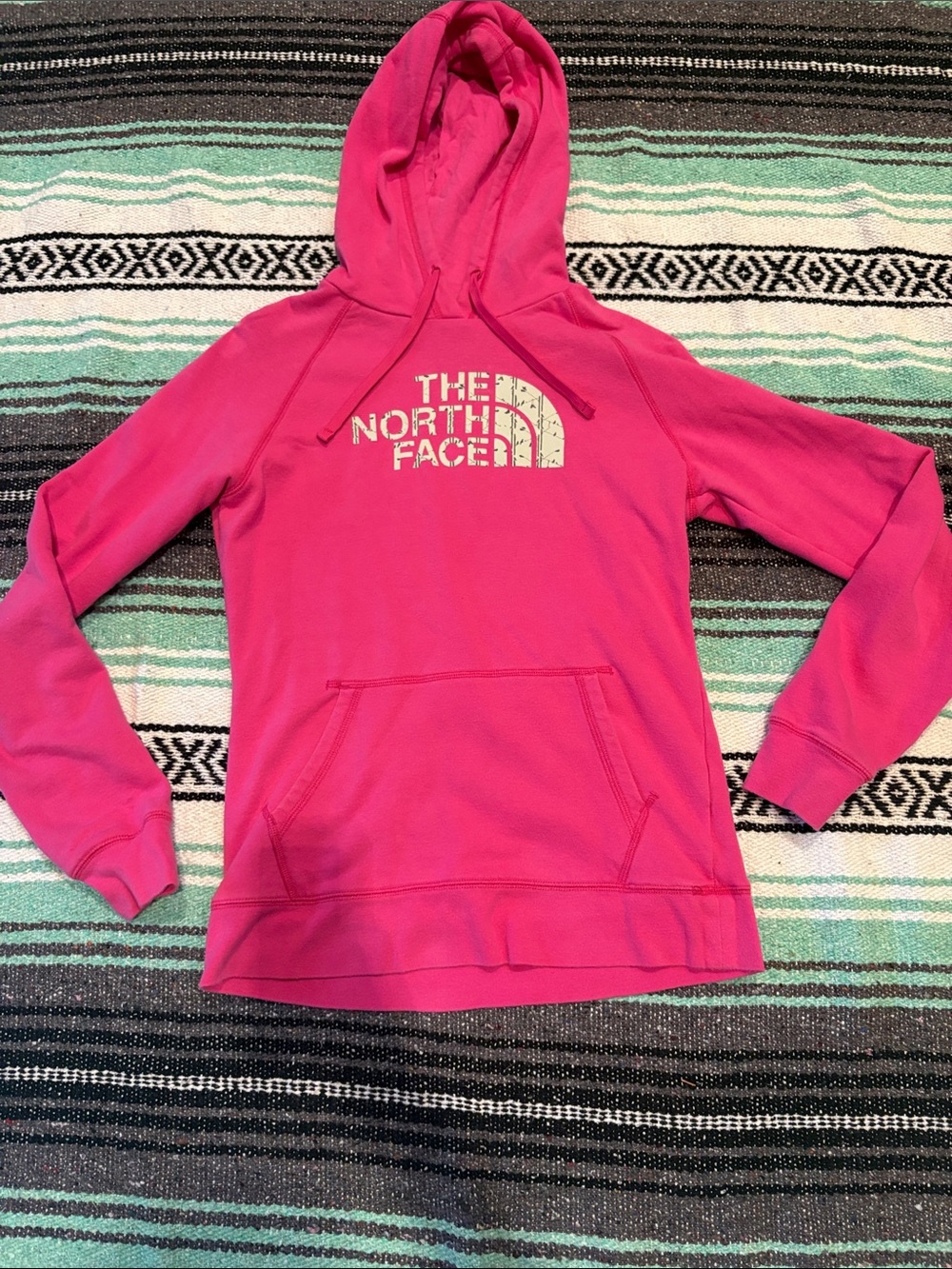 The North Face Women's Hot Pink Pullover Hoodie